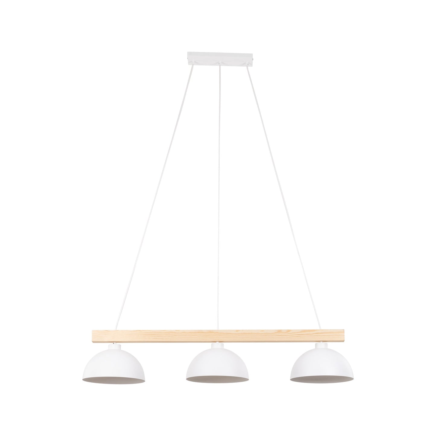 OSLO White Scandinavian Pendant Light 3