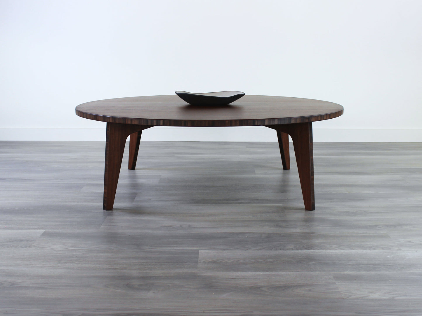 Large Circle Table - Walnut