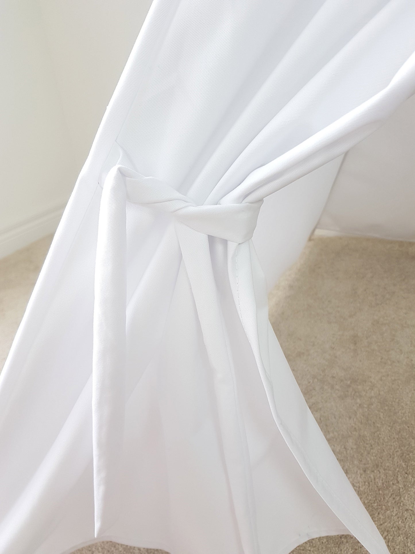 Pure White Cozy Teepee