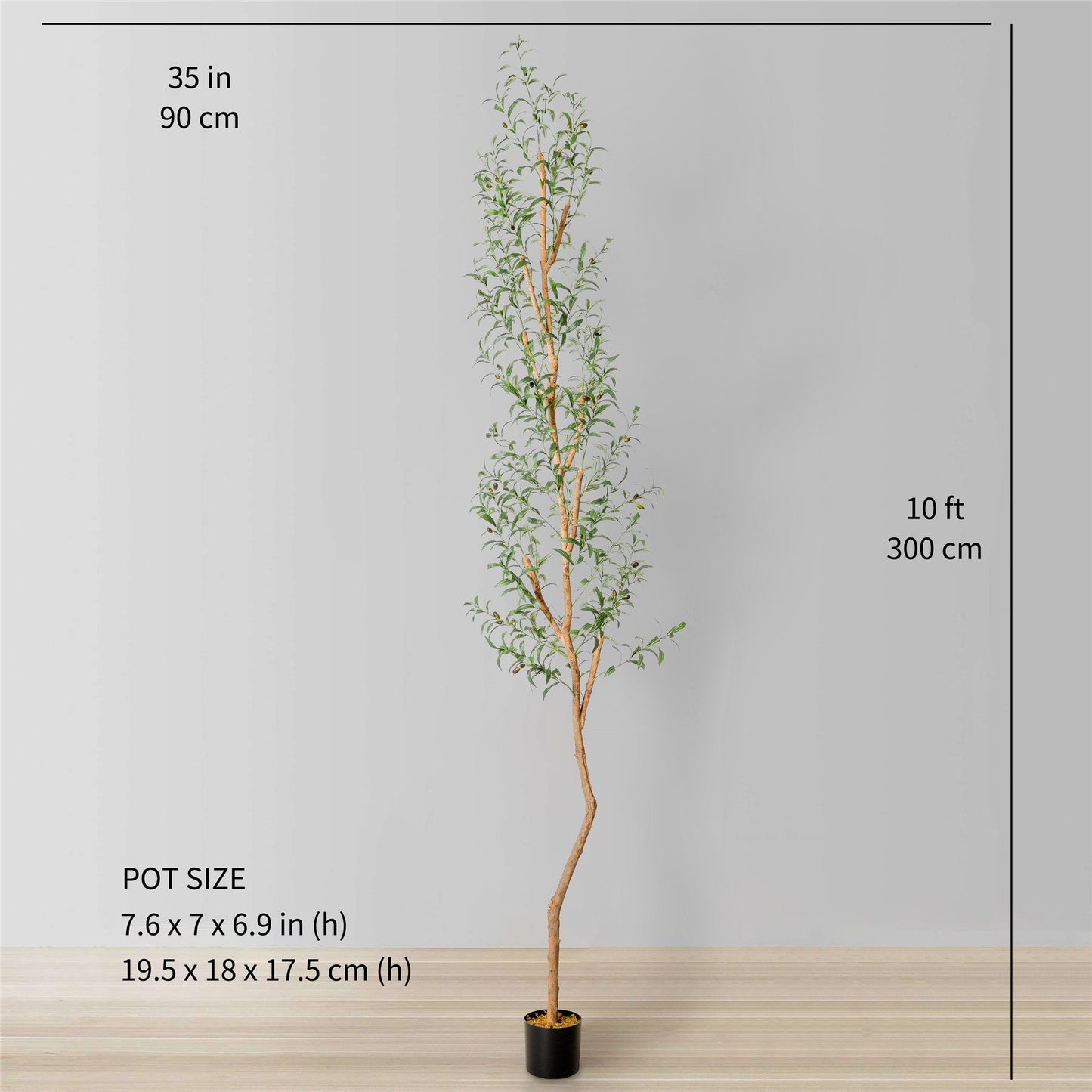 Olivo Artificial Olive Tree Potted Plant (Multiple Sizes)