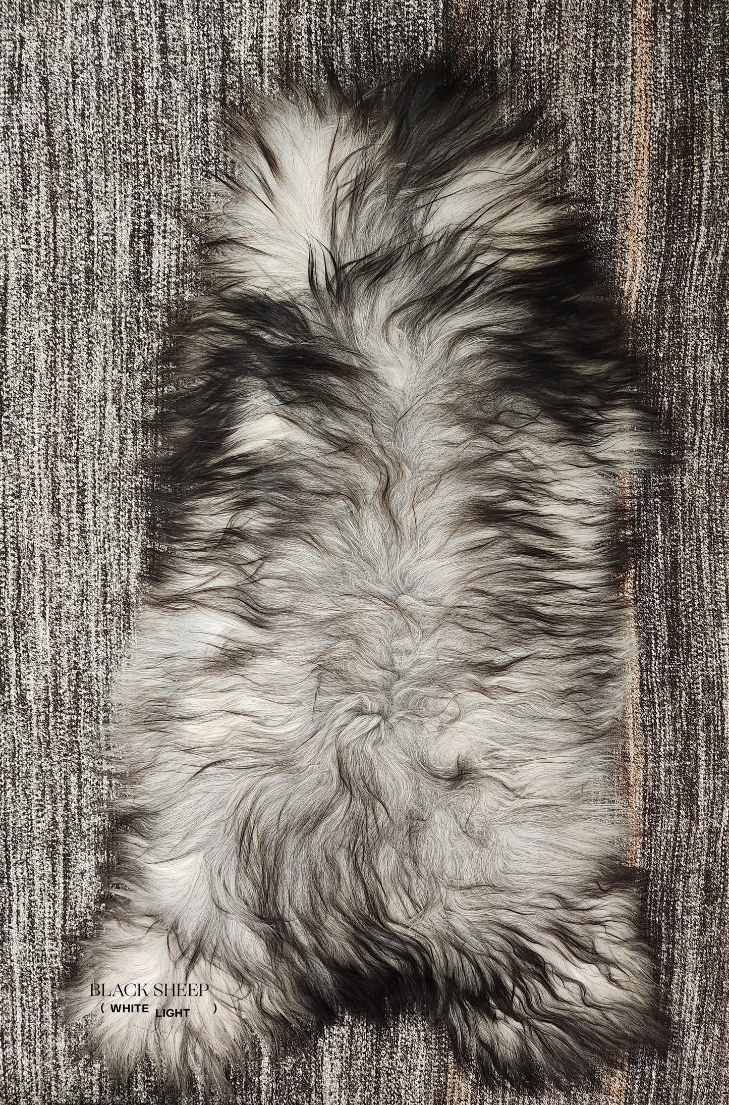 Natural Dark Grey Icelandic Sheepskin