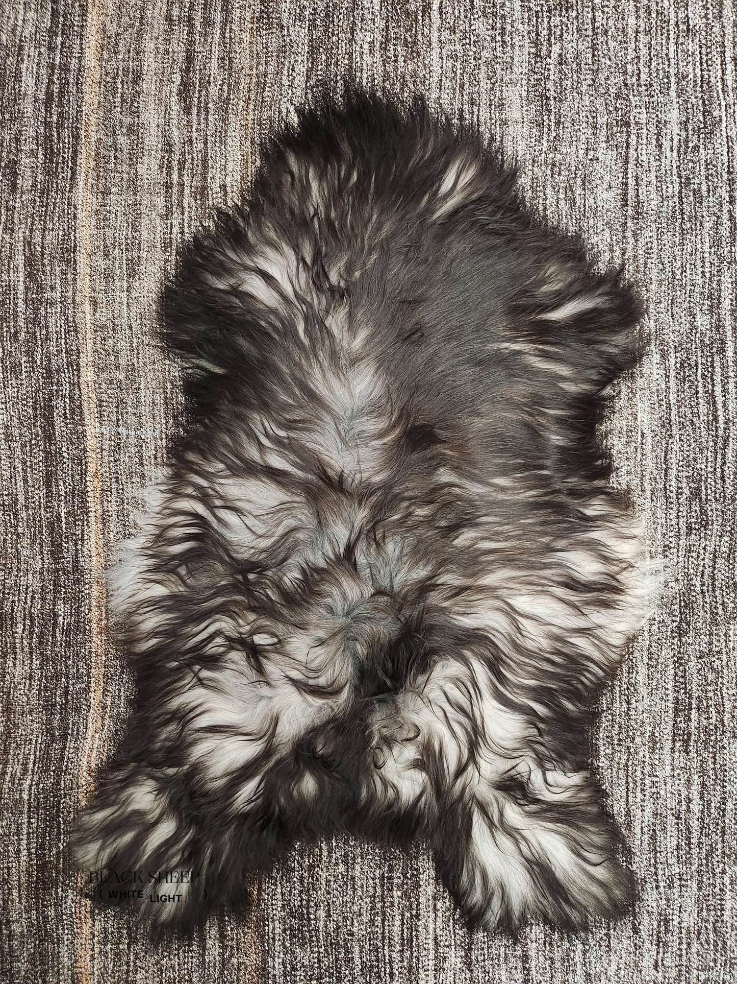 Natural Dark Grey Icelandic Sheepskin