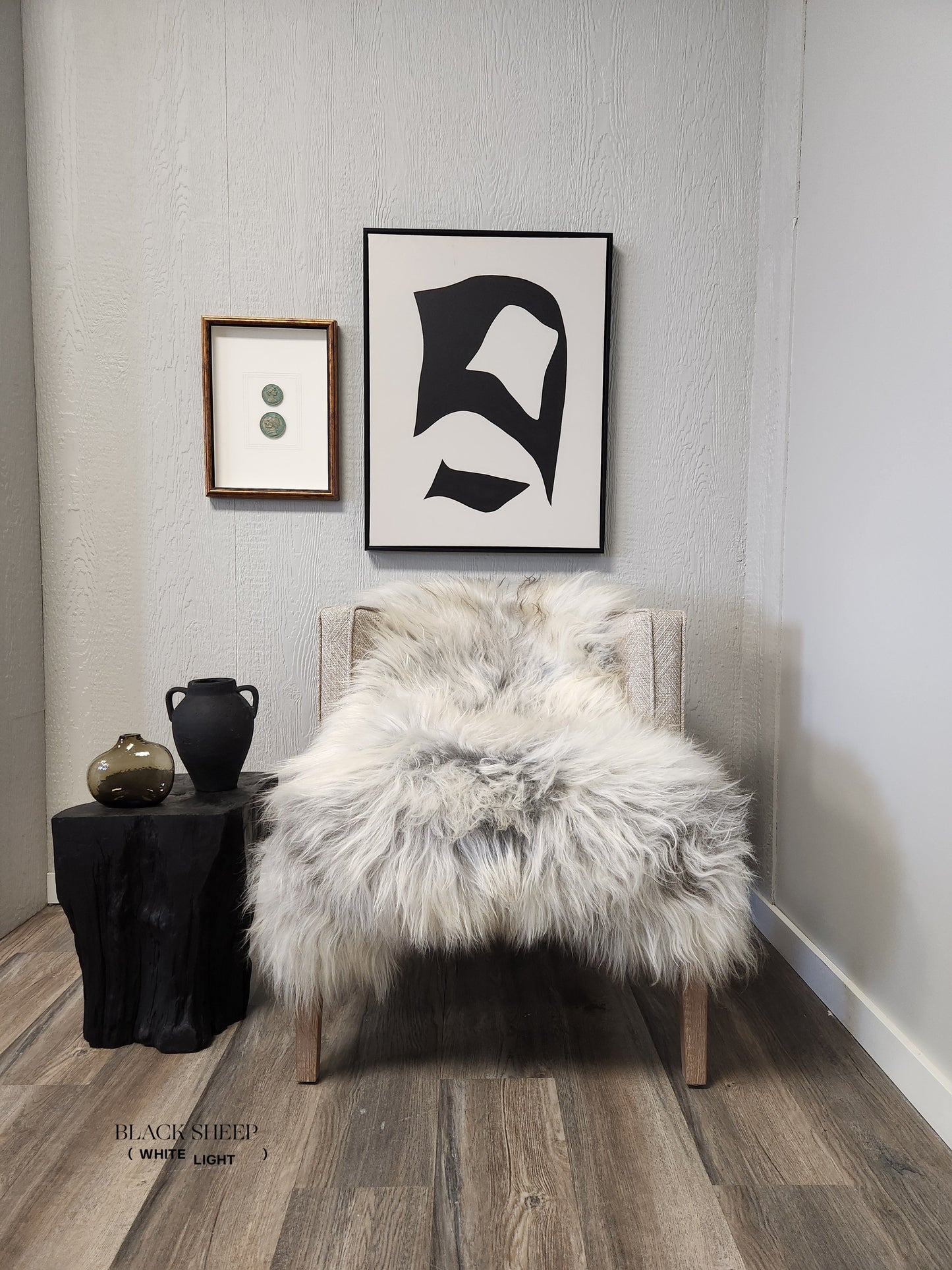 Natural Light Grey Icelandic Sheepskin