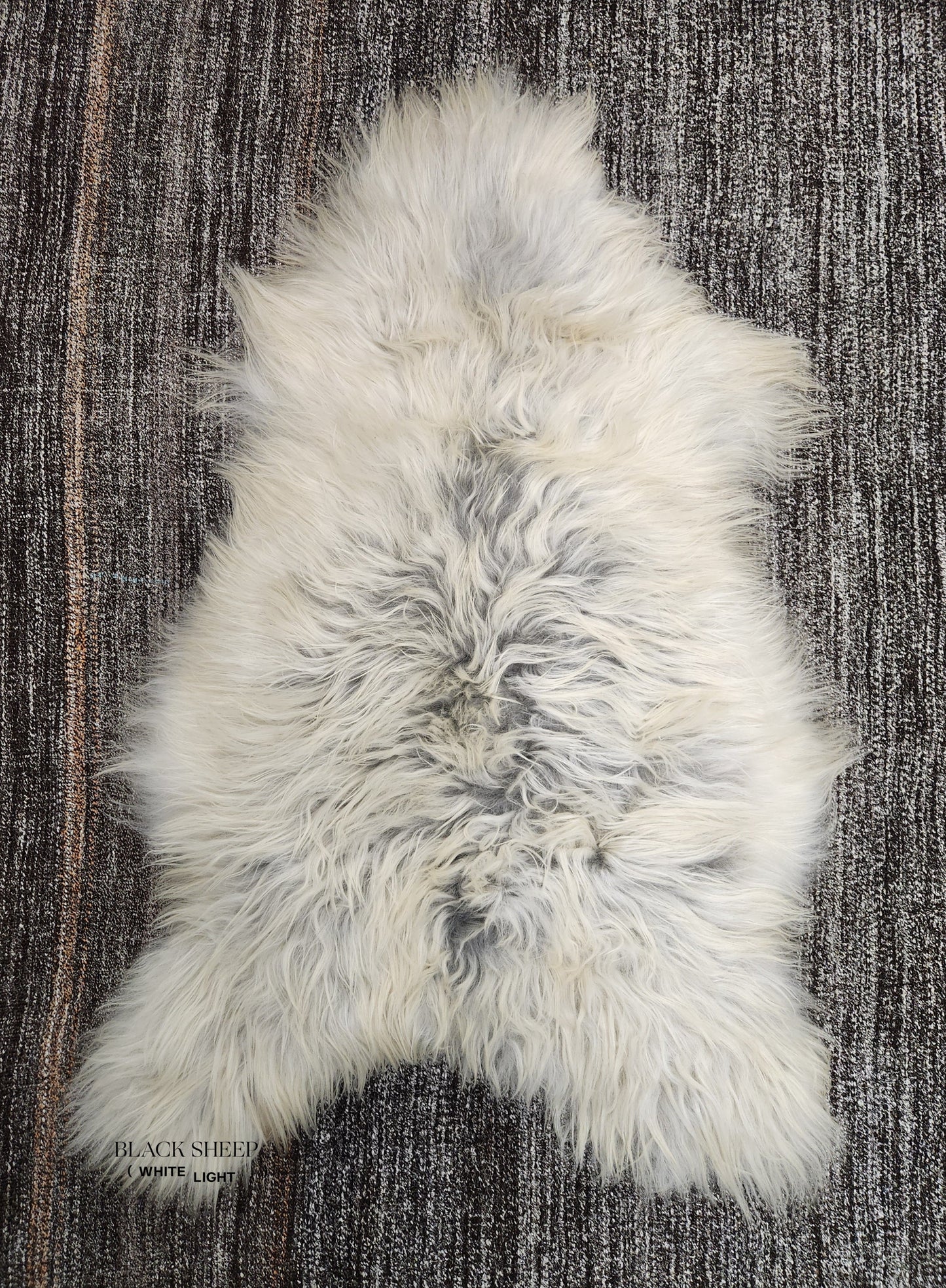 Natural Light Grey Icelandic Sheepskin