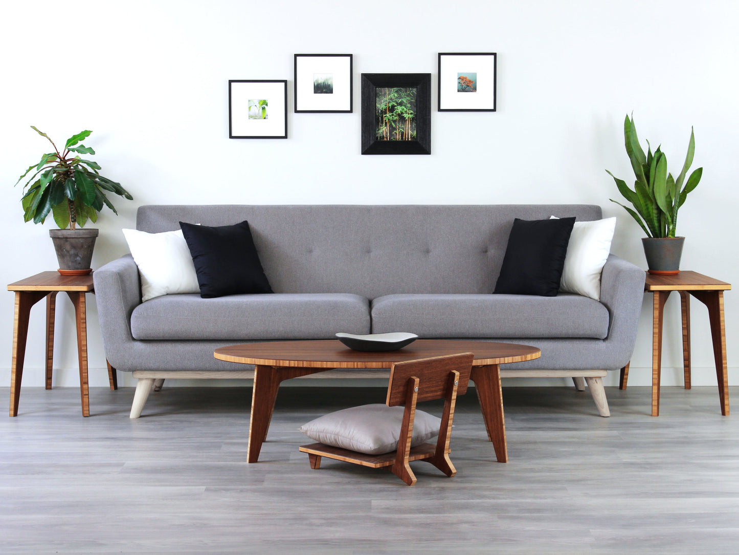 Oval Table - Chestnut