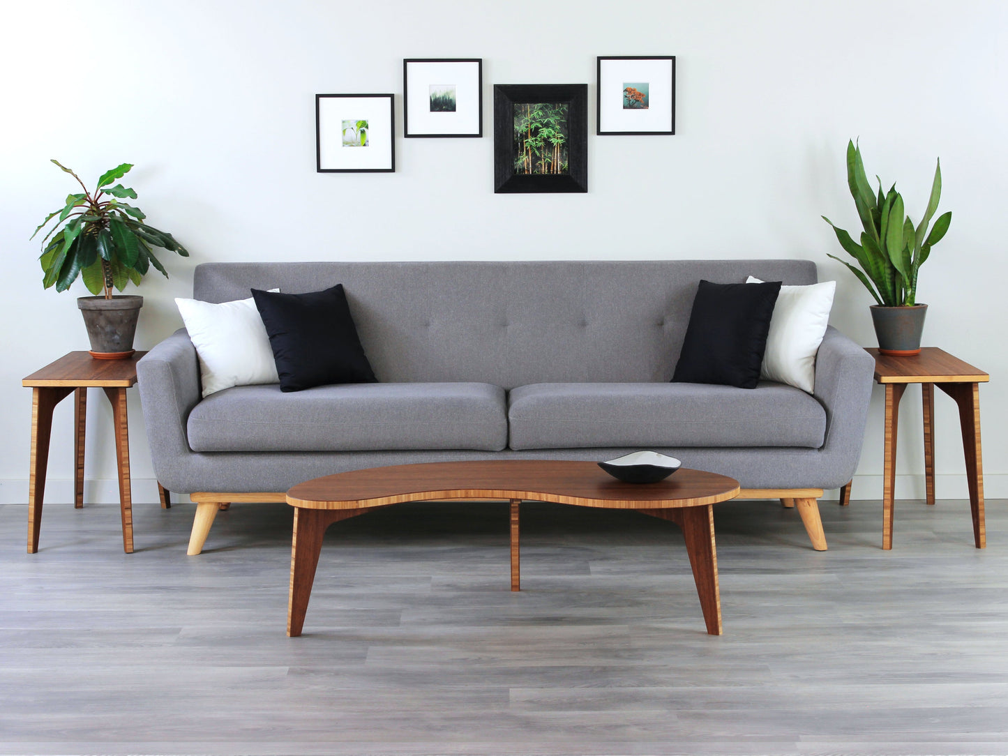 Kidney Table - Chestnut