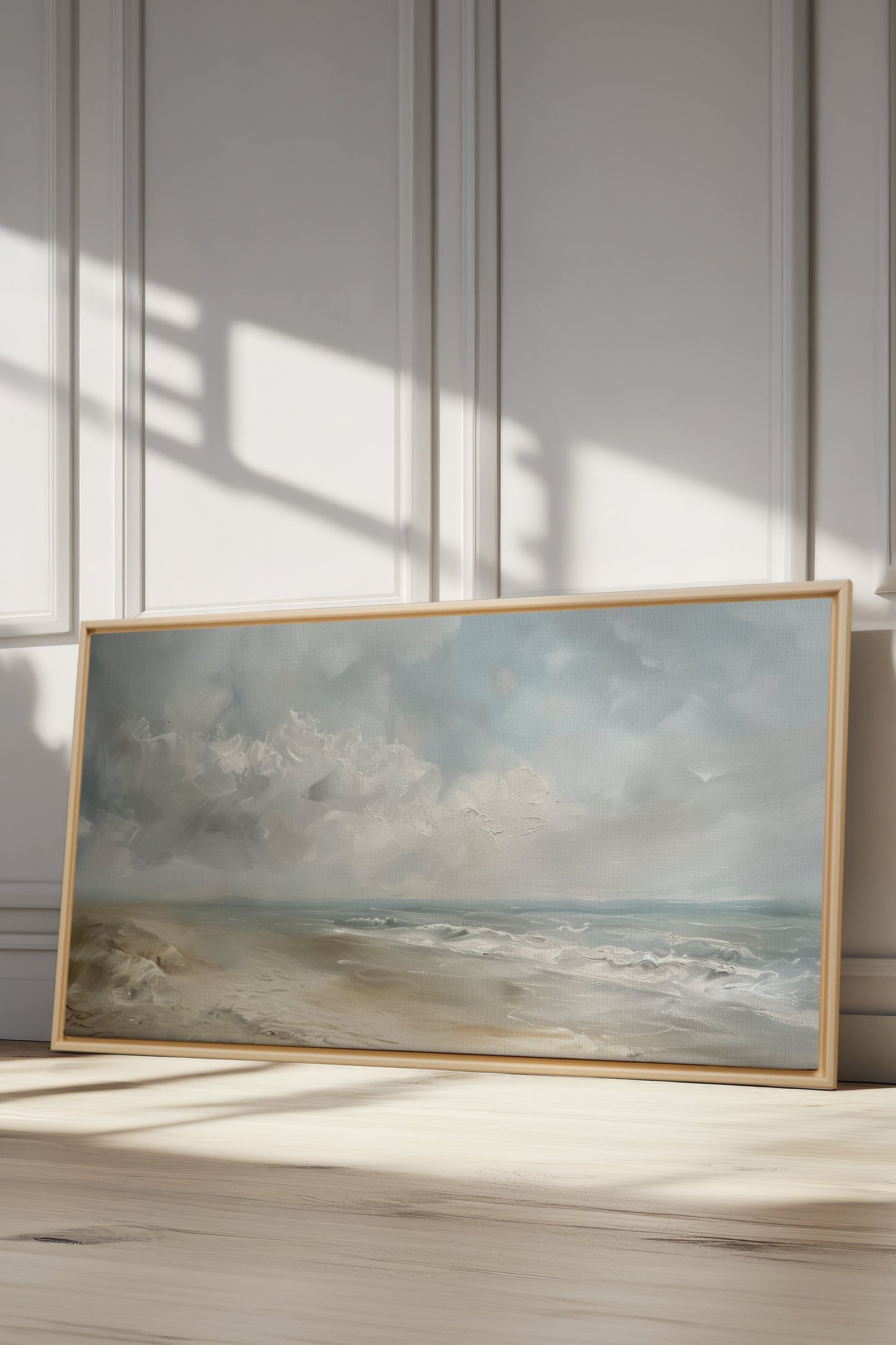 PARADIS TOURMENTÉ, Oeuvre sur toile étirée