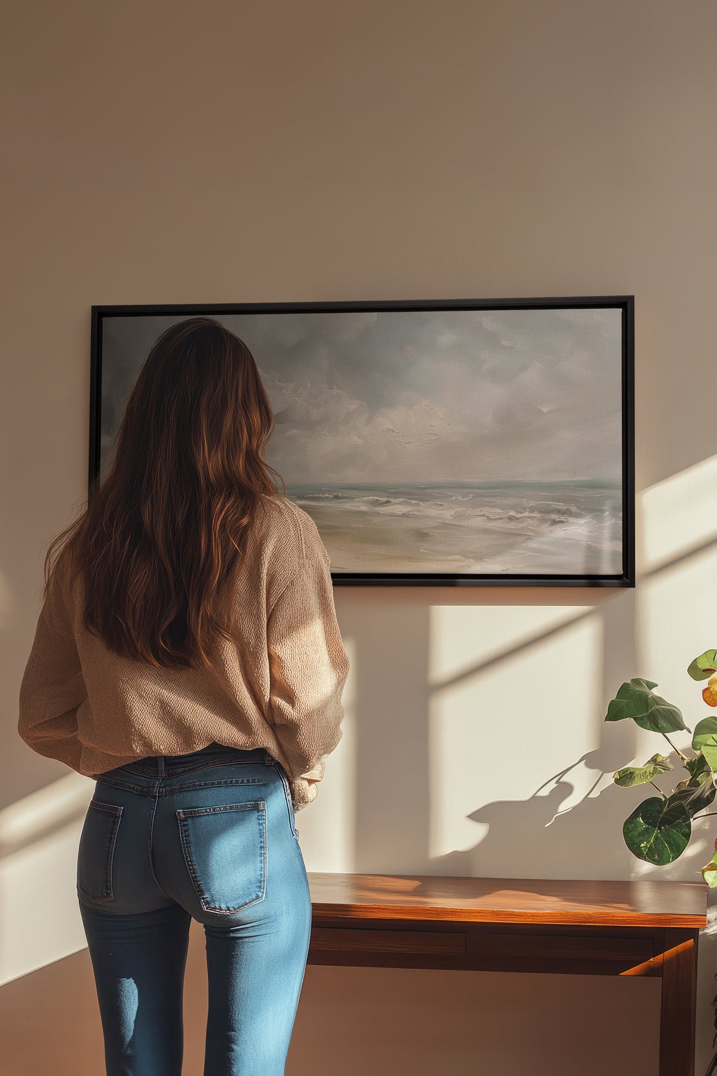 PARADIS TOURMENTÉ, Oeuvre sur toile étirée