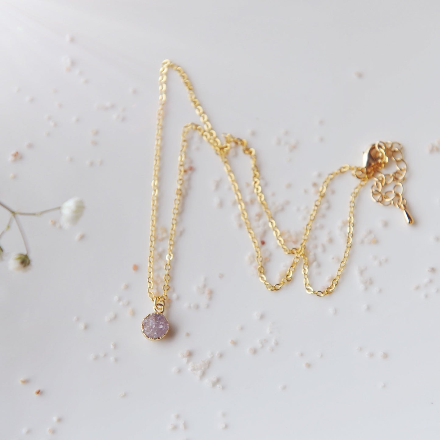 Freya Druzy Necklace