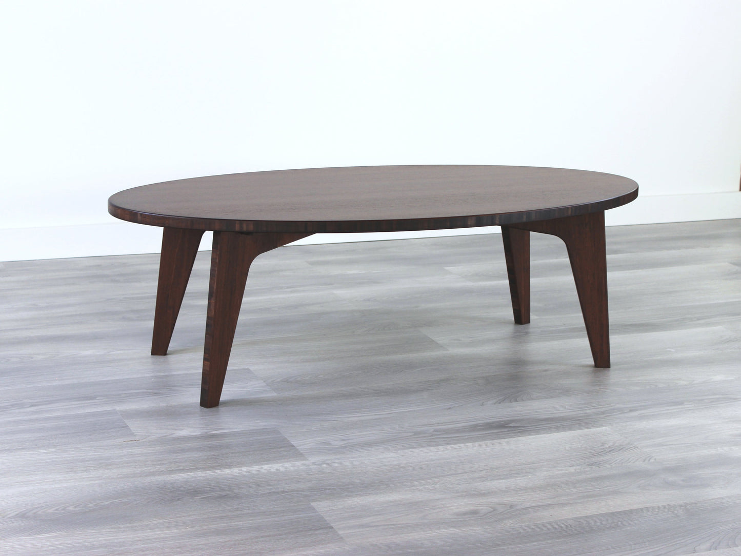 Oval Table - Walnut