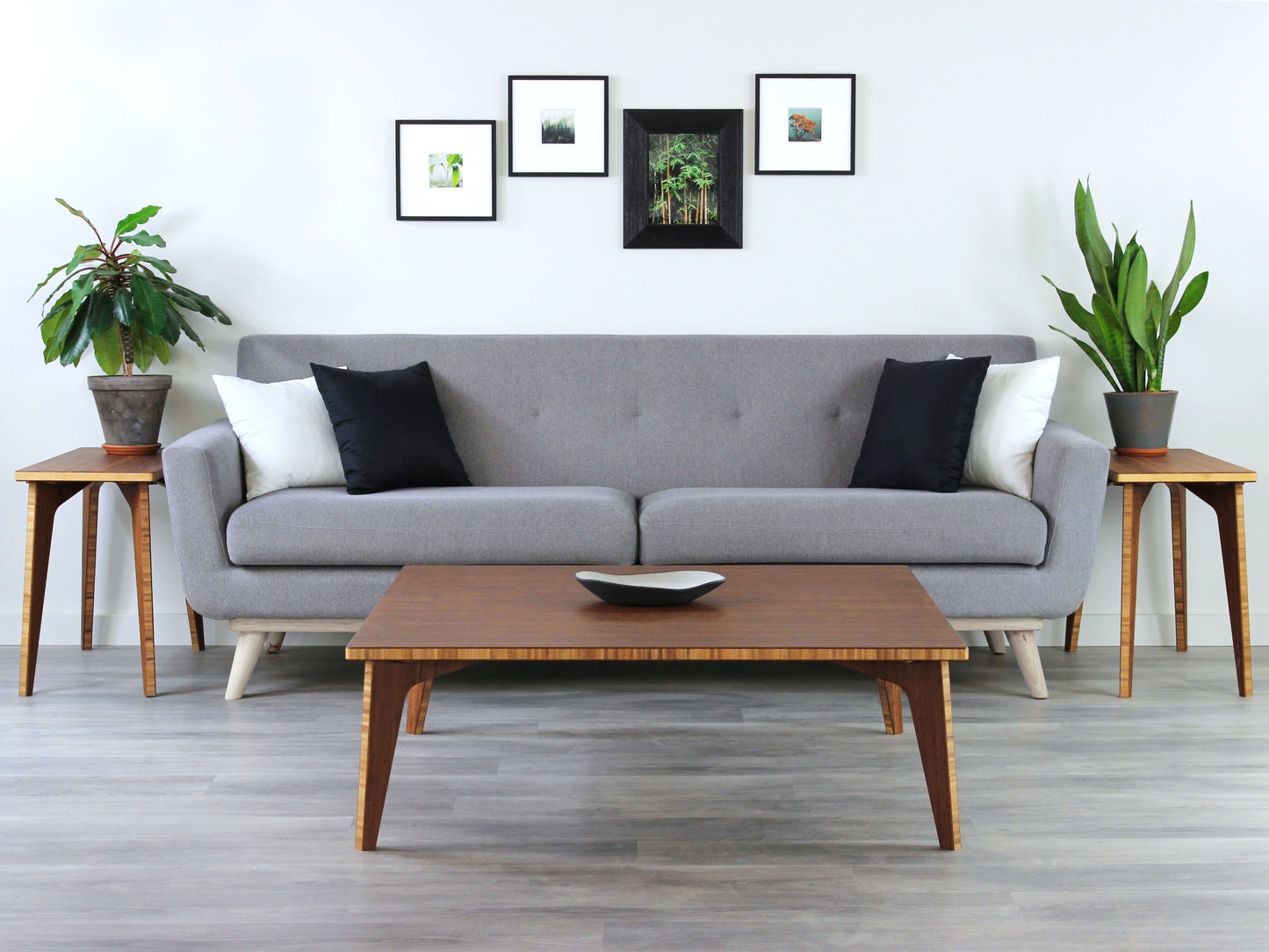 Large Square Table - Chestnut