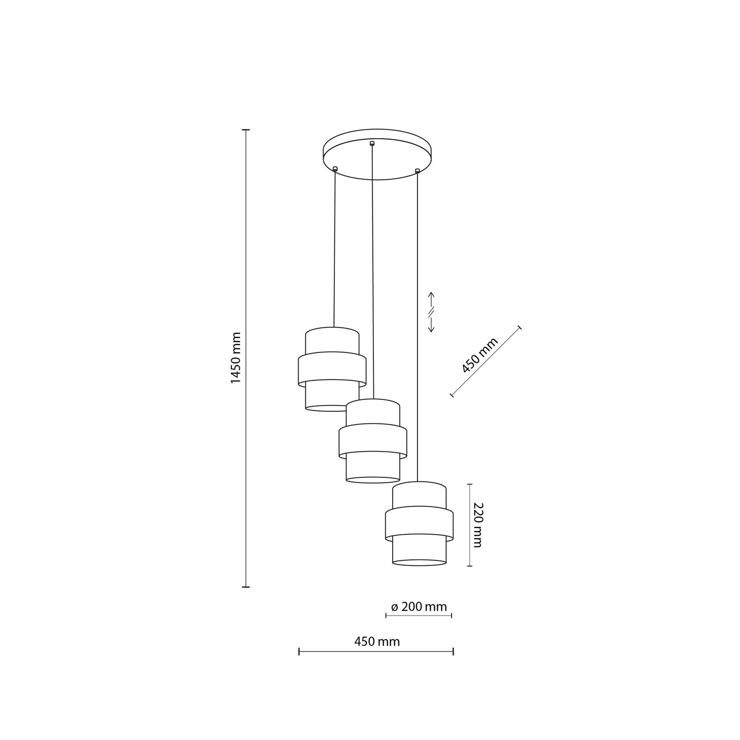 CALISTO JUTE Pendant Lamp 3