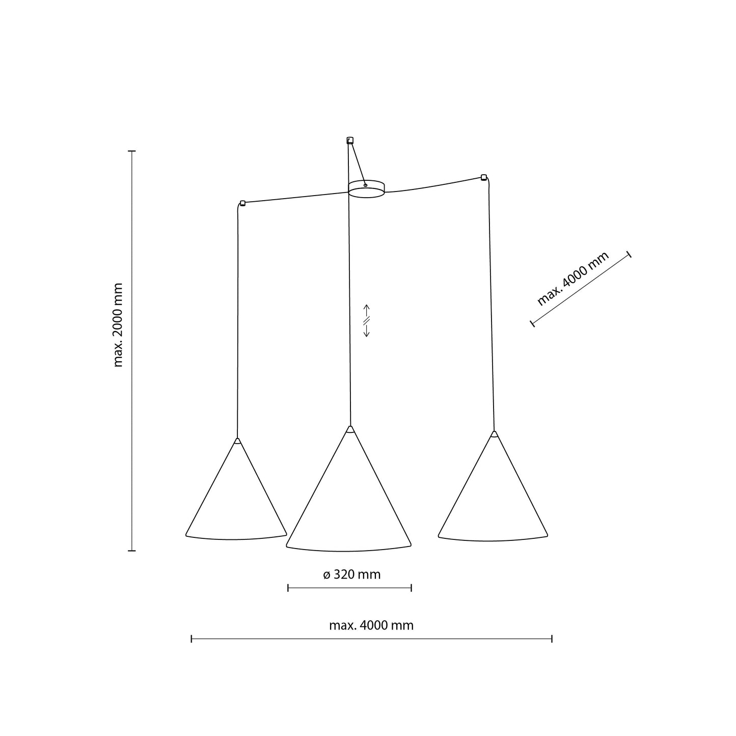 CONO Black Suspension 3