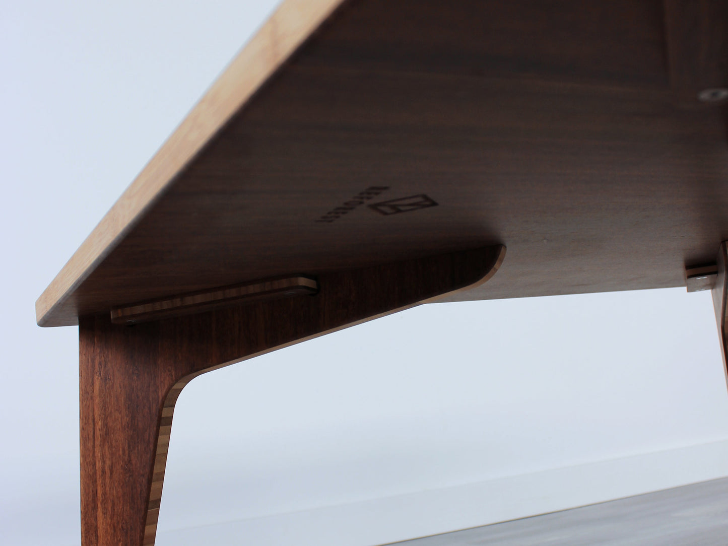 Small Square Table - Chestnut