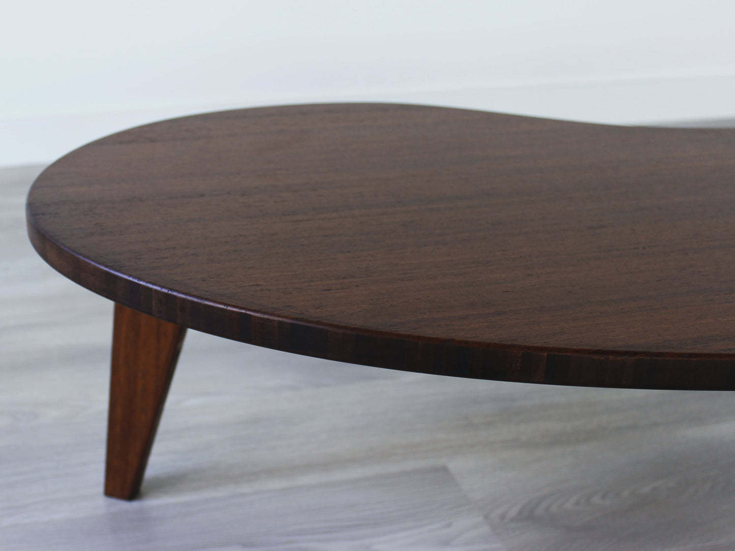 Kidney Table - Walnut