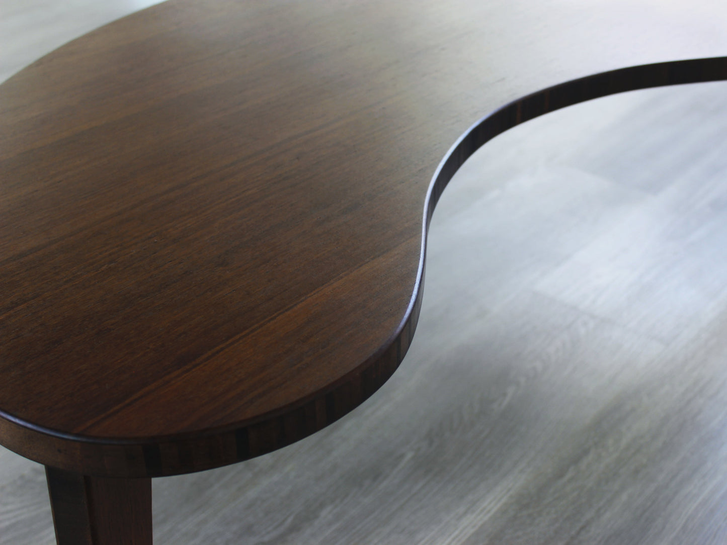 Kidney Table - Walnut