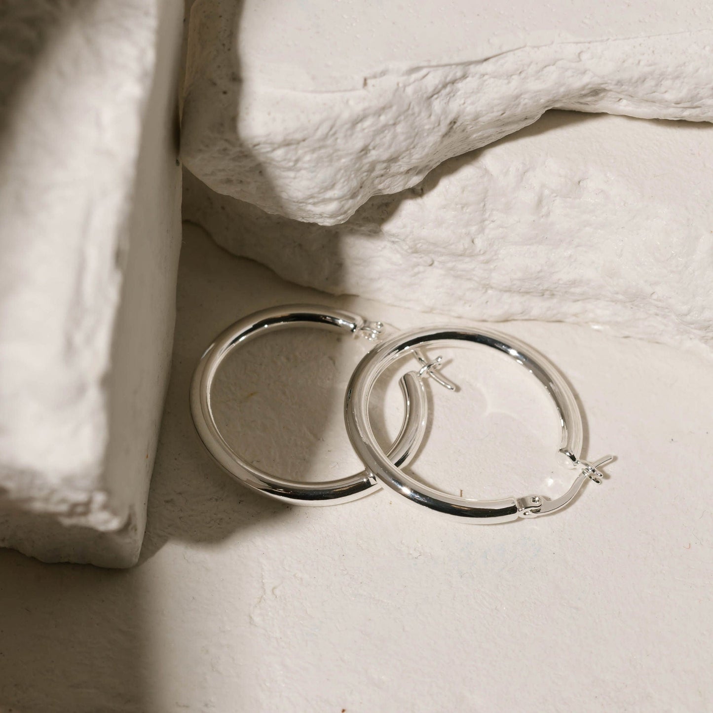 The Allegra Hoop | Sterling Silver