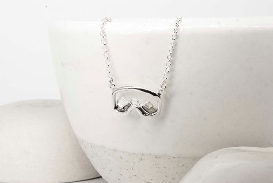 Three Sisters Goggle Necklace