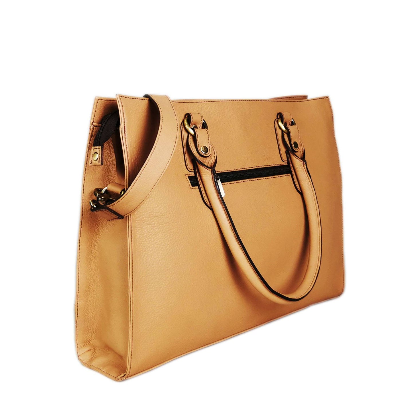 The Signature 17" Bag, Beige