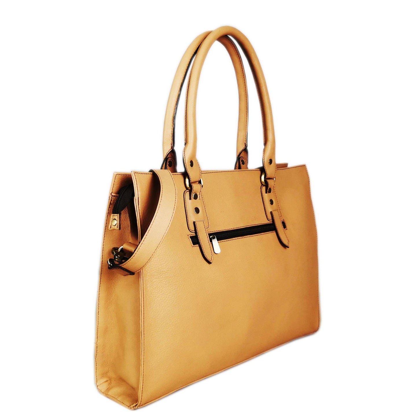 The Signature 17" Bag, Beige