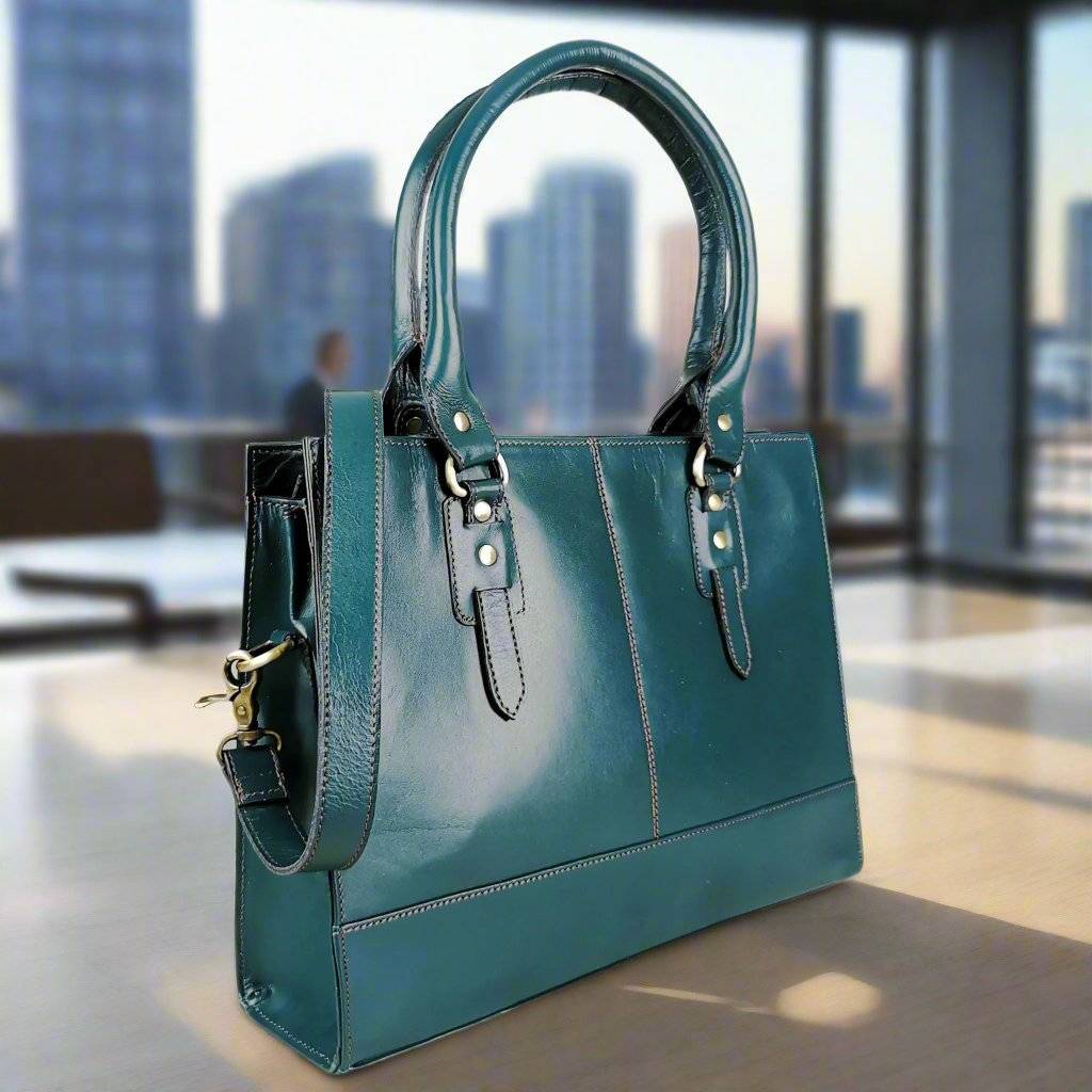 The Signature 15" Bag, Bottle Green