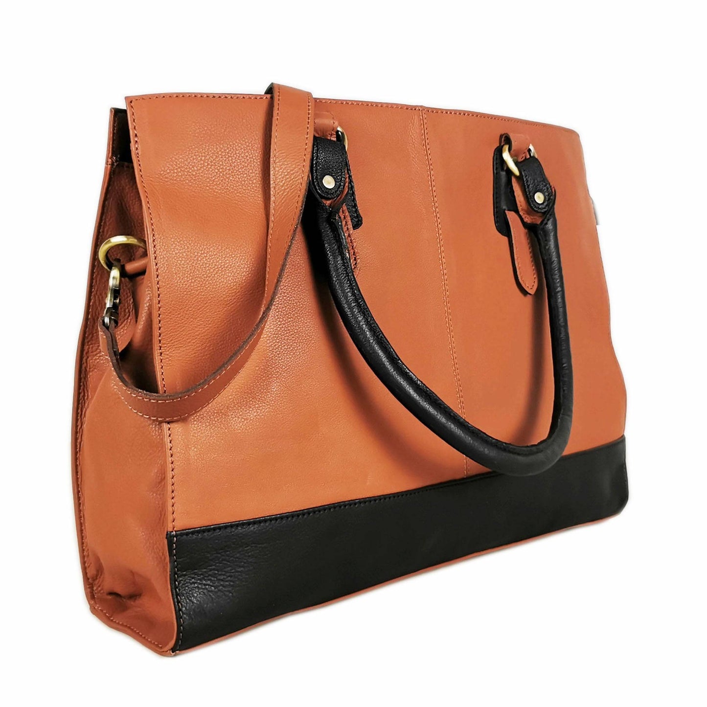The Signature 17" Bag, Brown