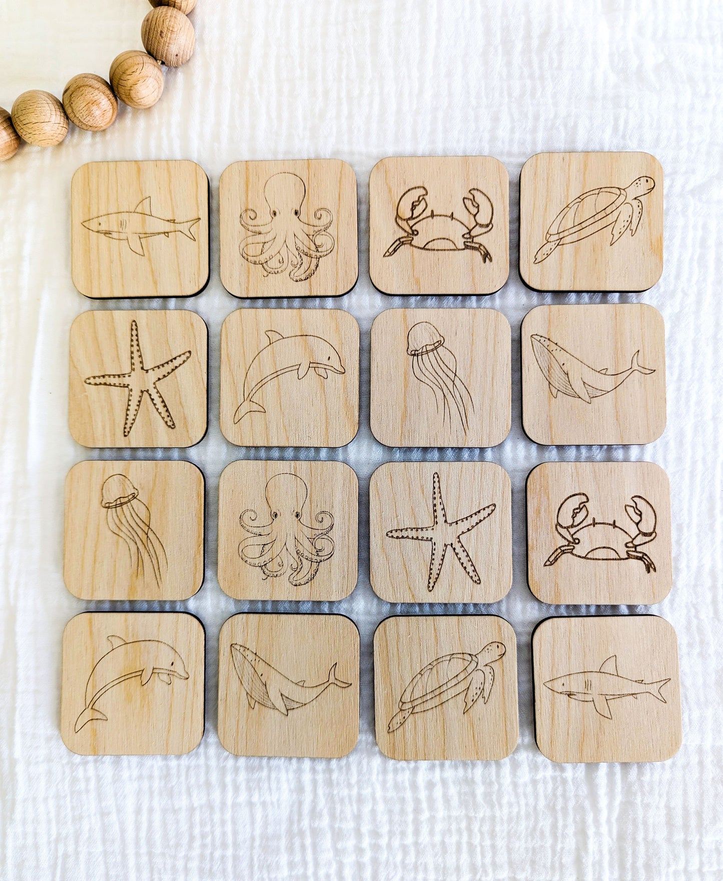 Matching Memory Game: OCEAN