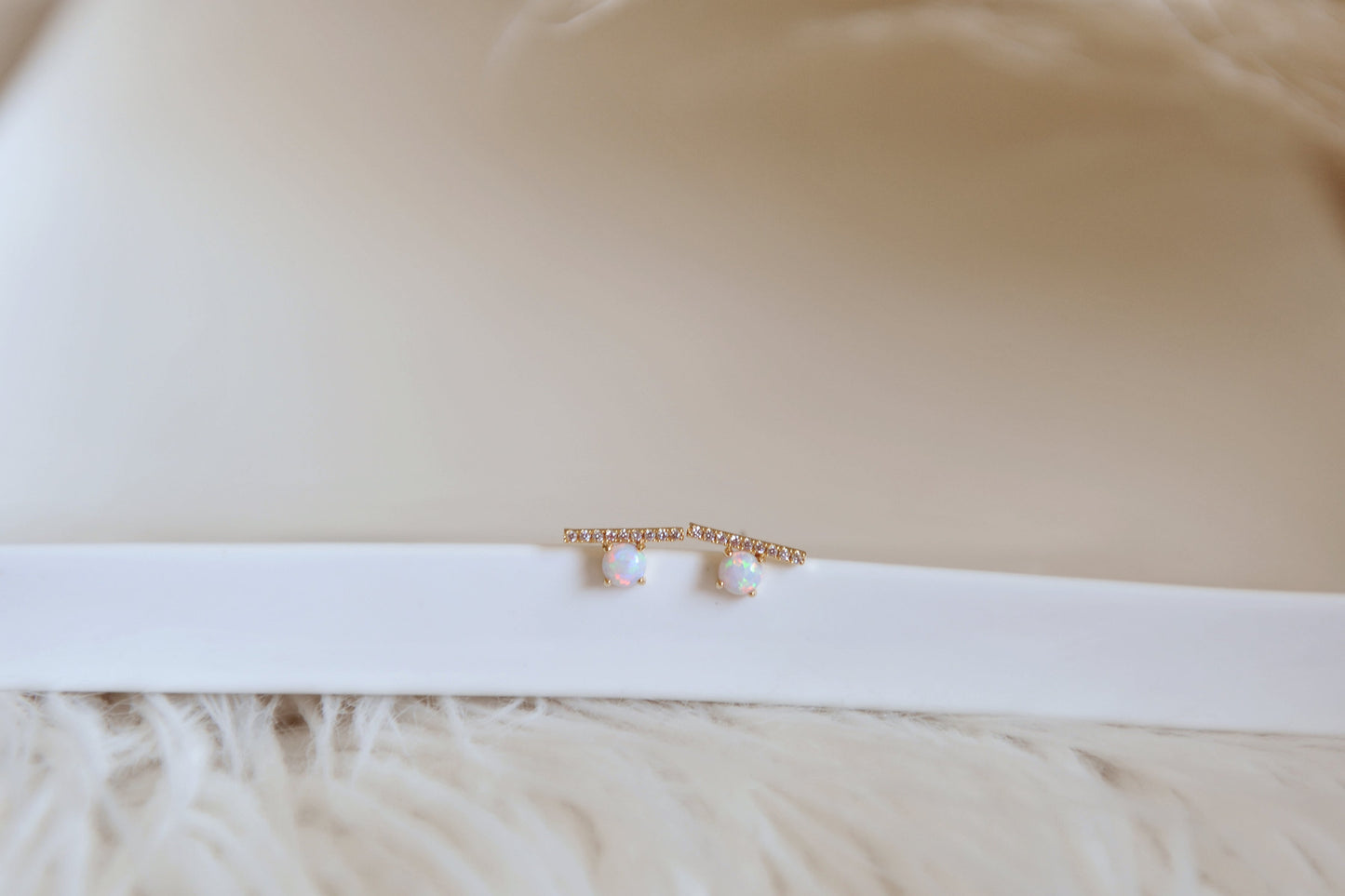 Ophelia Opal Studs