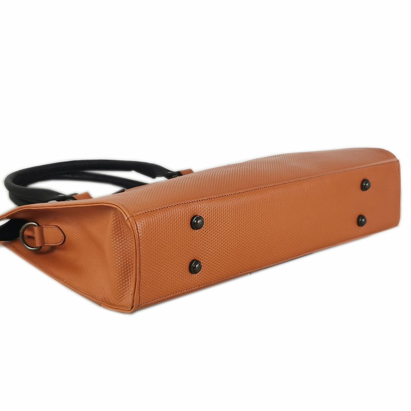 The Signature 17" Bag, Glazed Tan