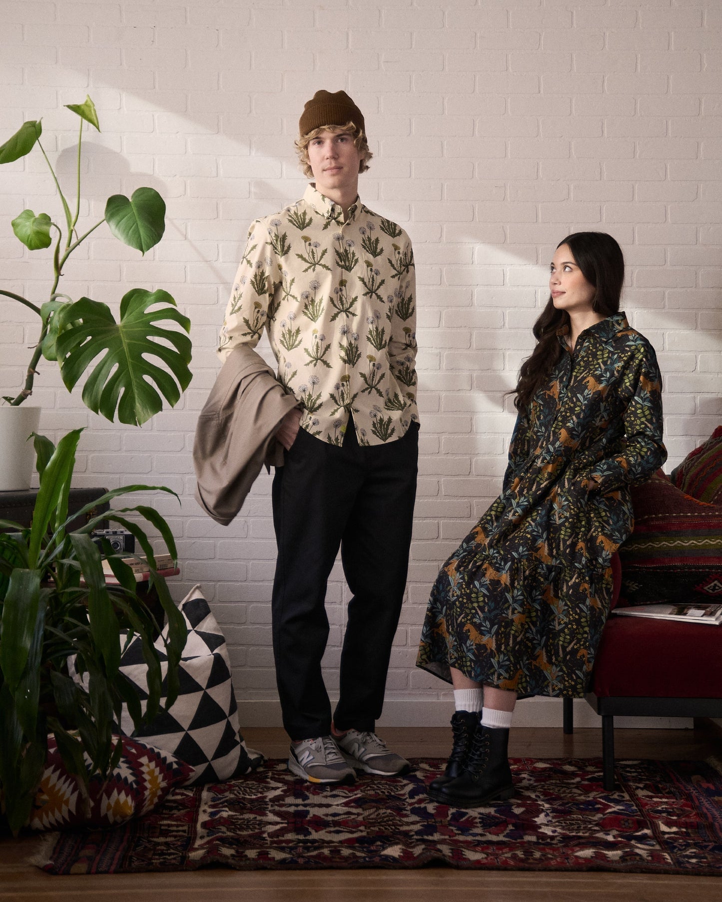 Tan Solid Twill Work Jacket