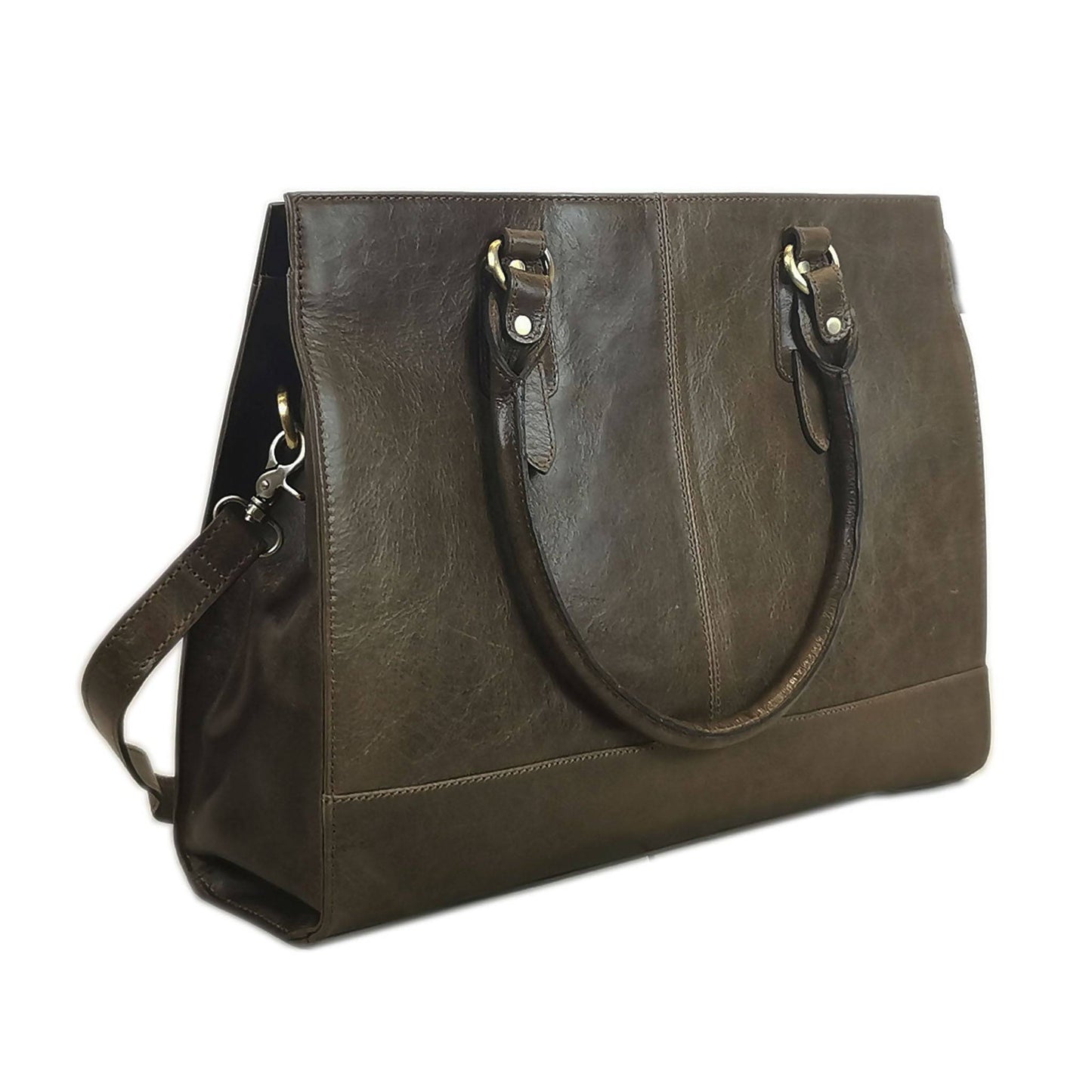 The Signature 17" Bag, Oakwood