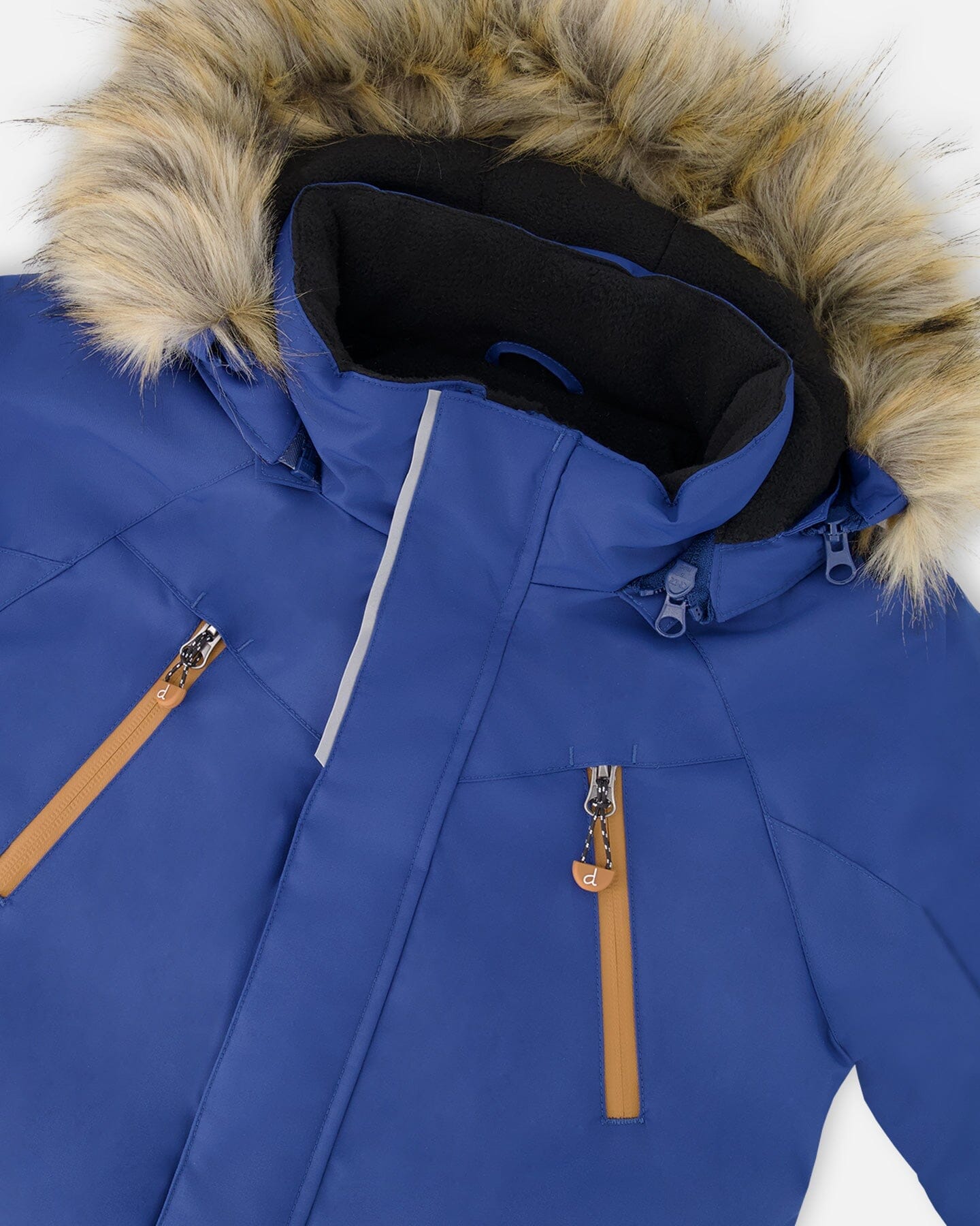 Two-Piece Play Snowsuit Navy And Brown