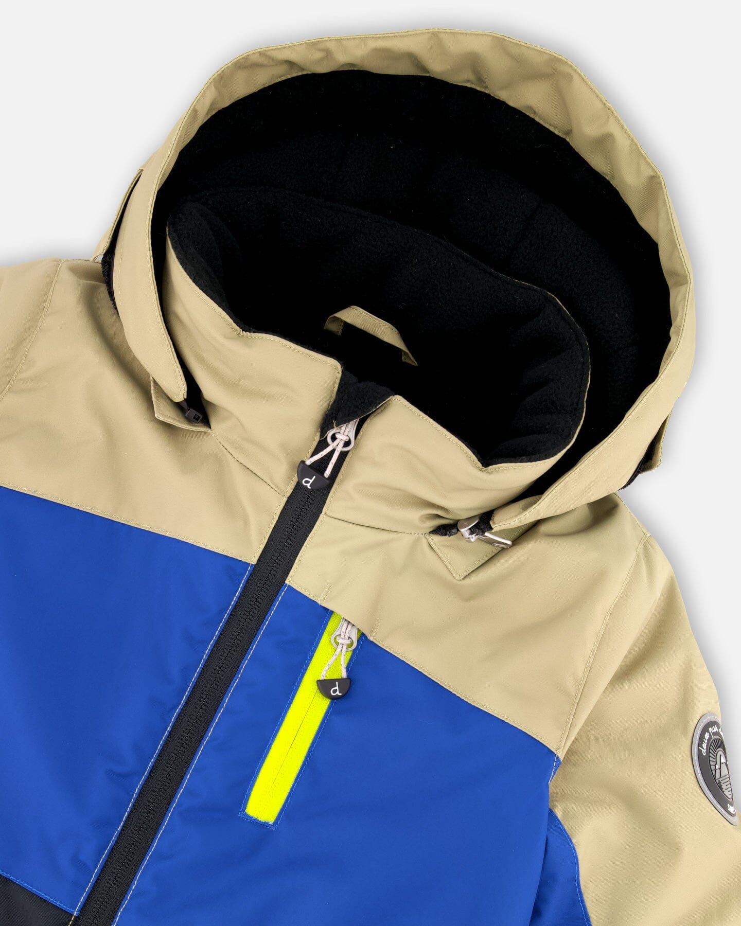 Two-Piece Play Snowsuit Bright Yellow Green