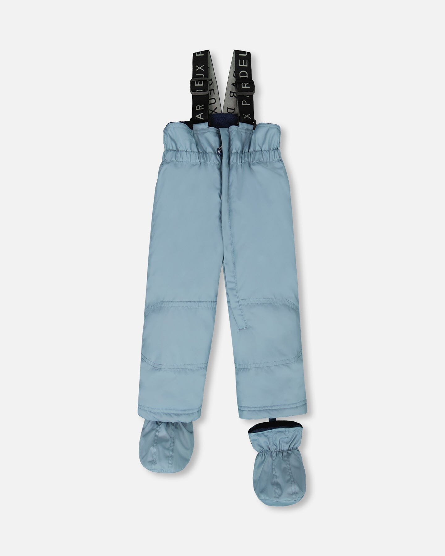 Two-Piece Baby Play Snowsuit Blue Gray