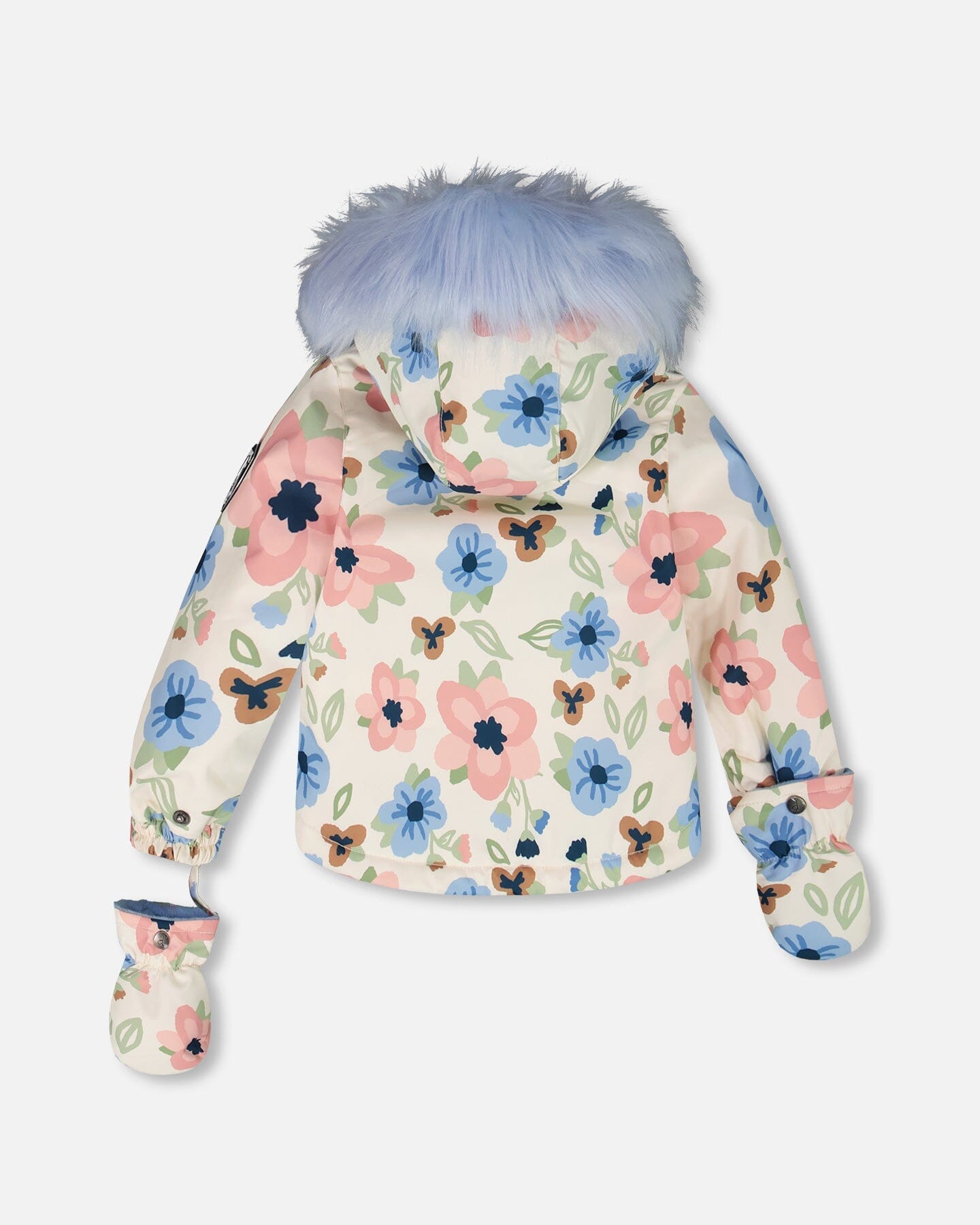 Two-Piece Baby Play Snowsuit Light Blue