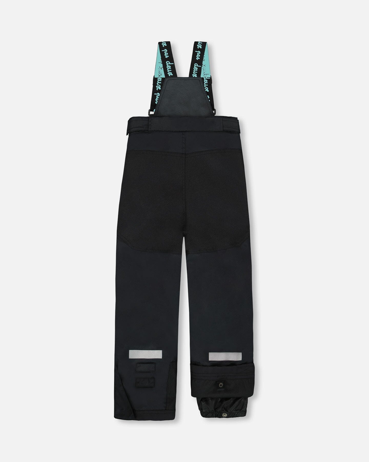 Two-Piece Teknik Snowsuit With Colorblocked Jacket And Solid Pant Black