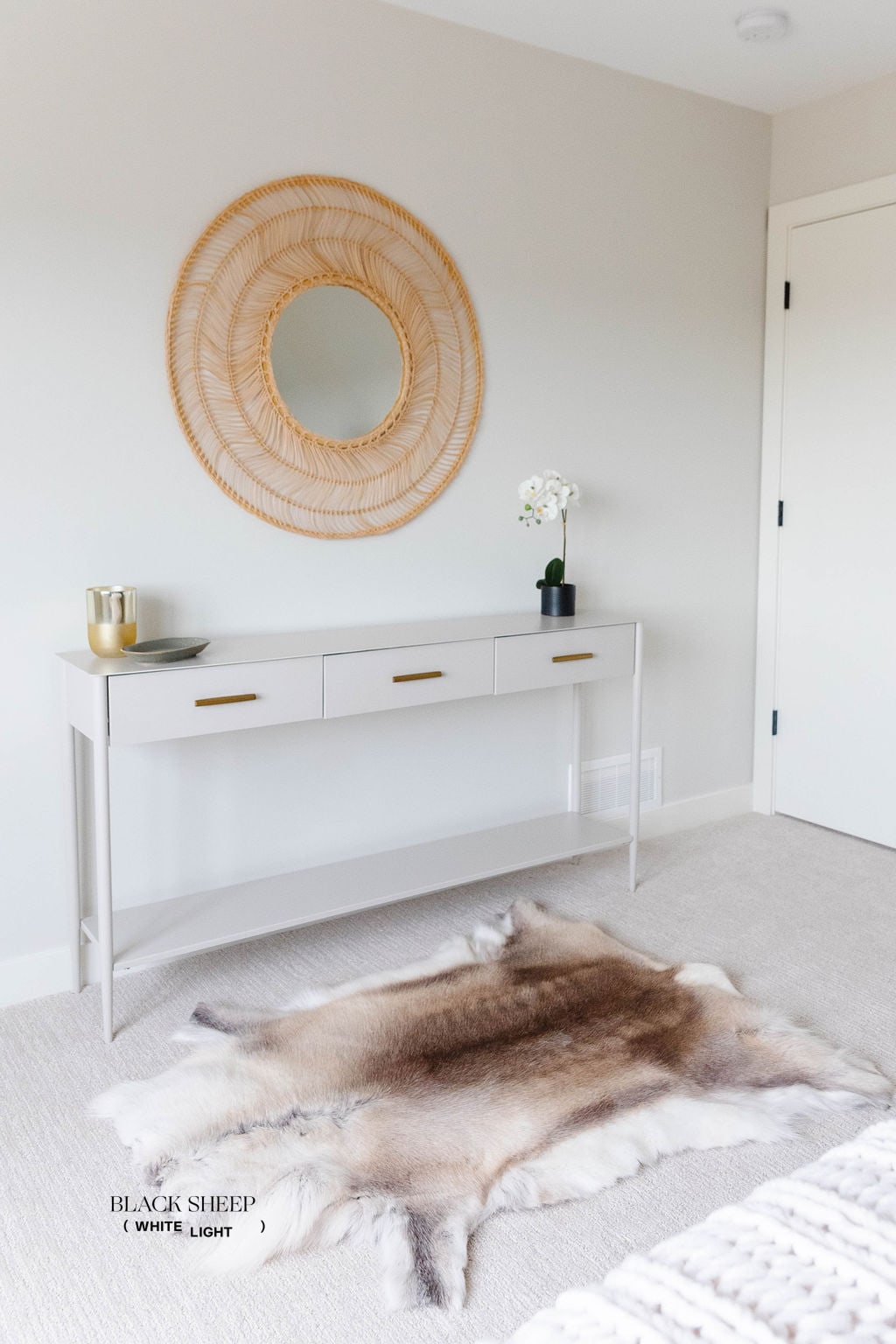 Light Sami Reindeer Hide