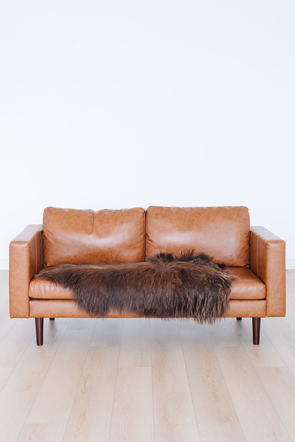 Rare Rusty Brown Icelandic Sheepskin