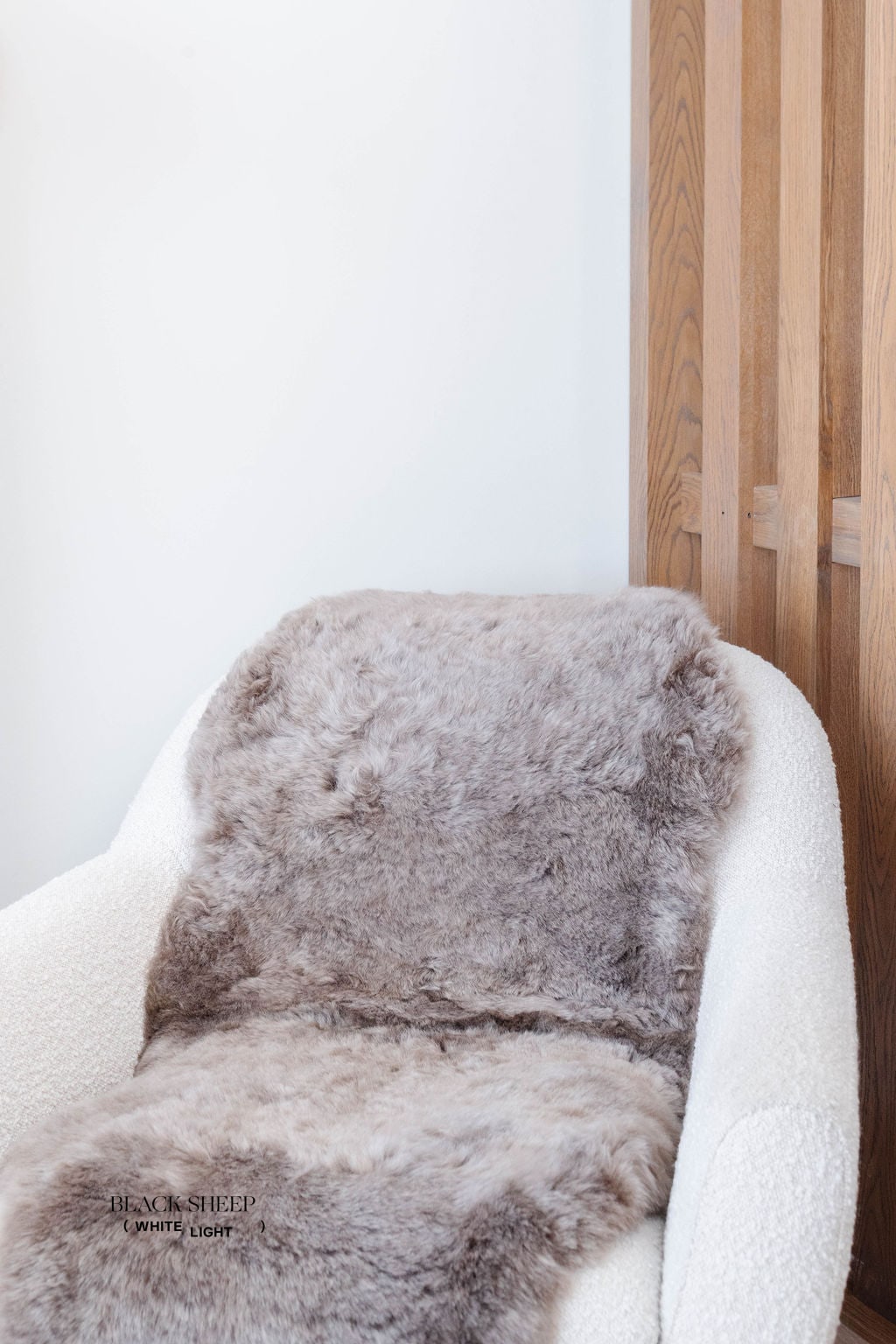 Shorn Taupe Double Icelandic Sheepskin