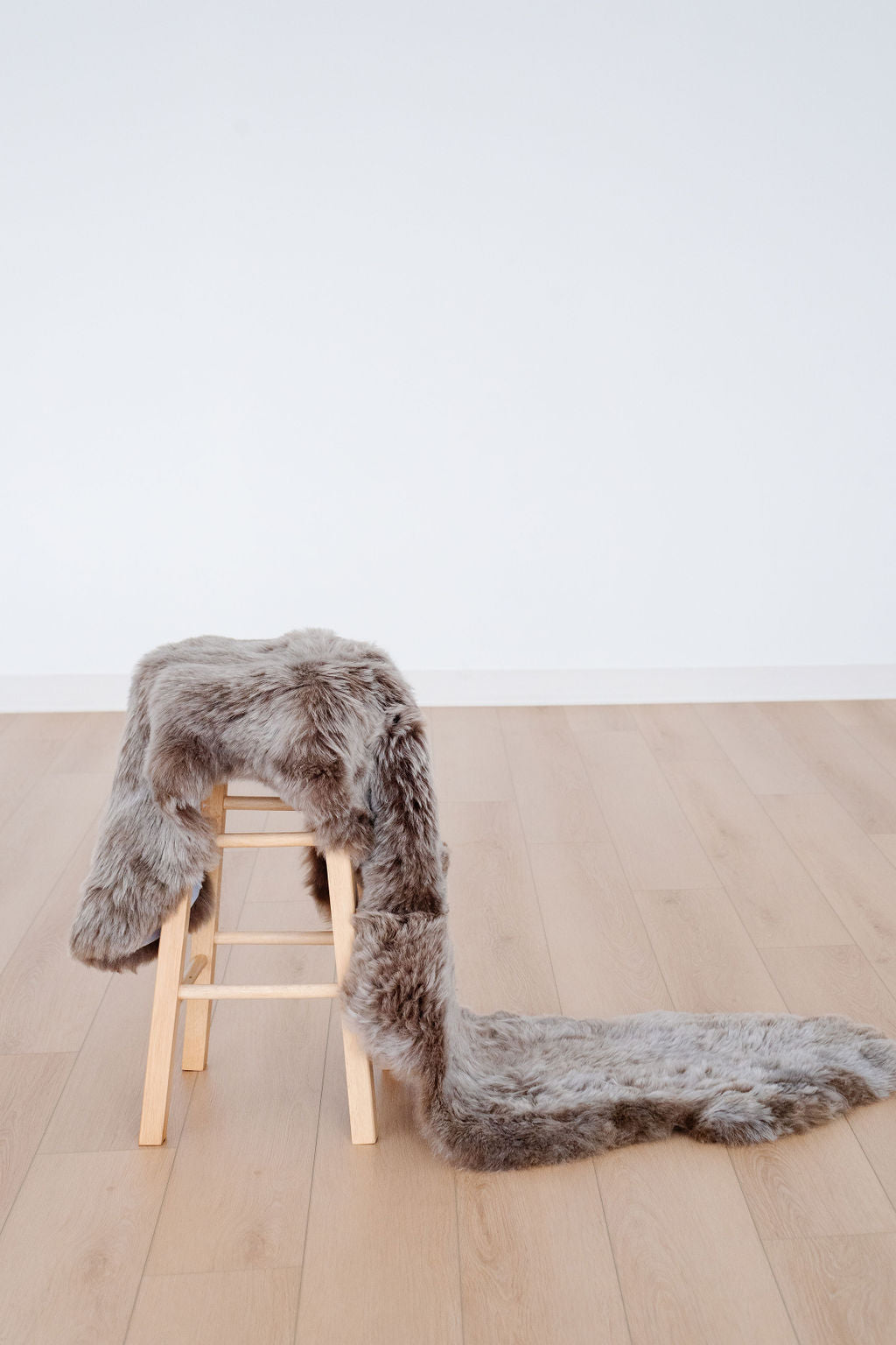 Shorn Taupe Double Icelandic Sheepskin