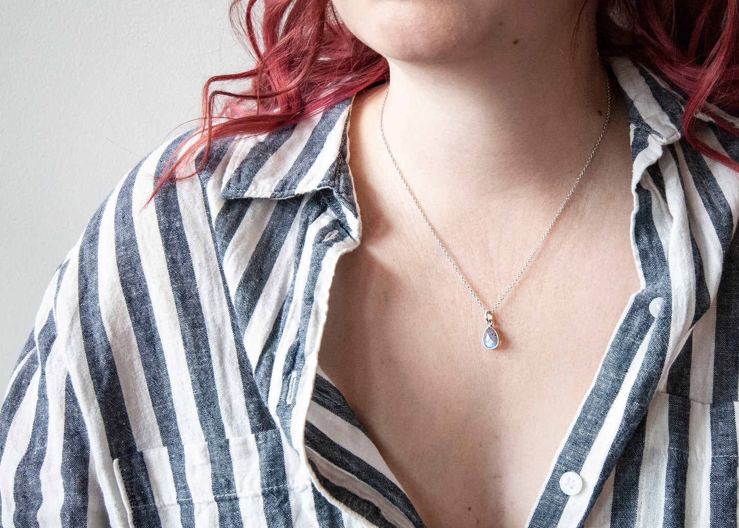 Labradorite Stone Necklace