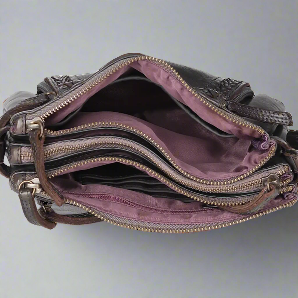 MET Crossbody Braided Bag