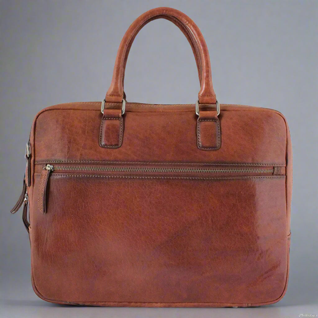 MET Leather Briefcase Messenger | Laptop Bag