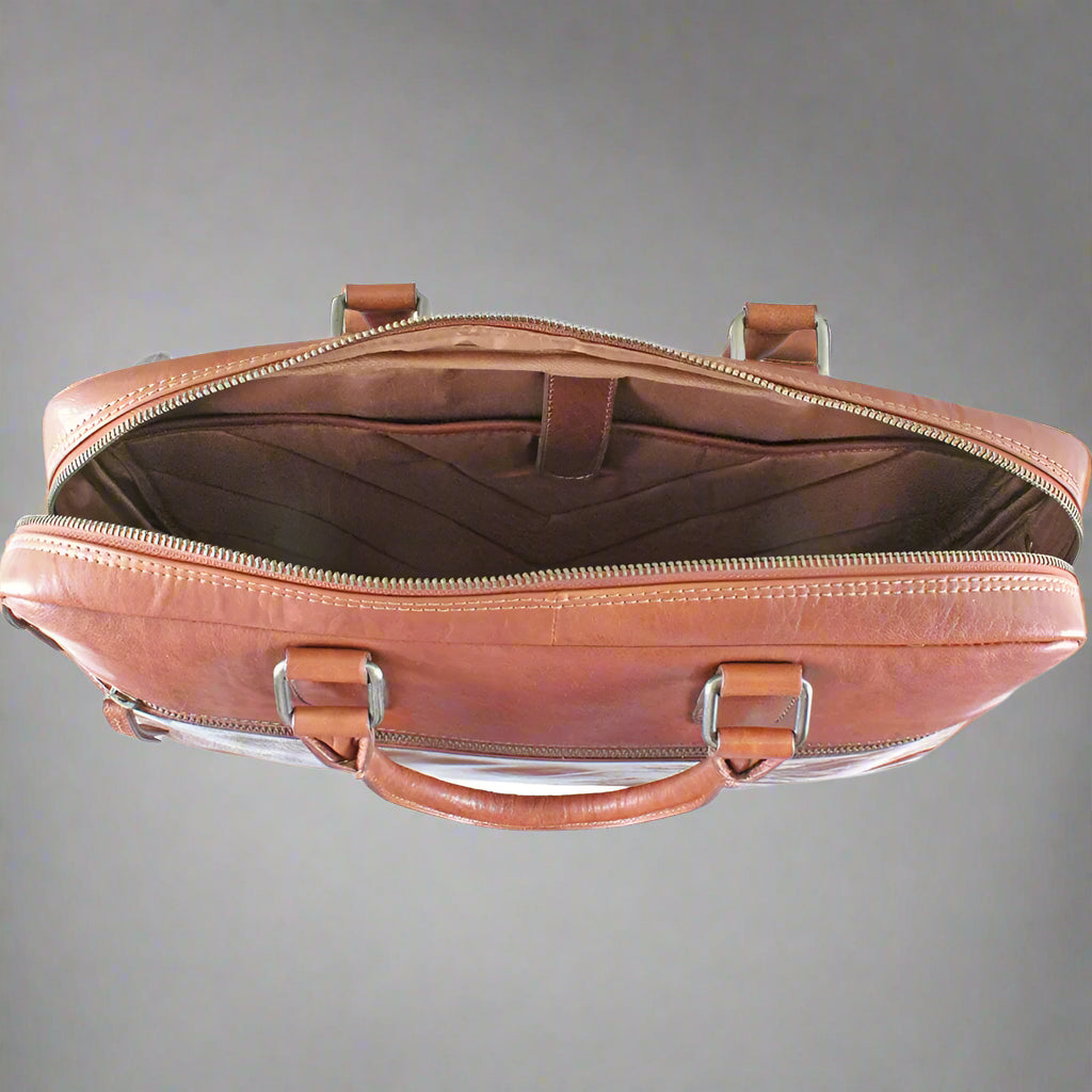 MET Leather Briefcase Messenger | Laptop Bag