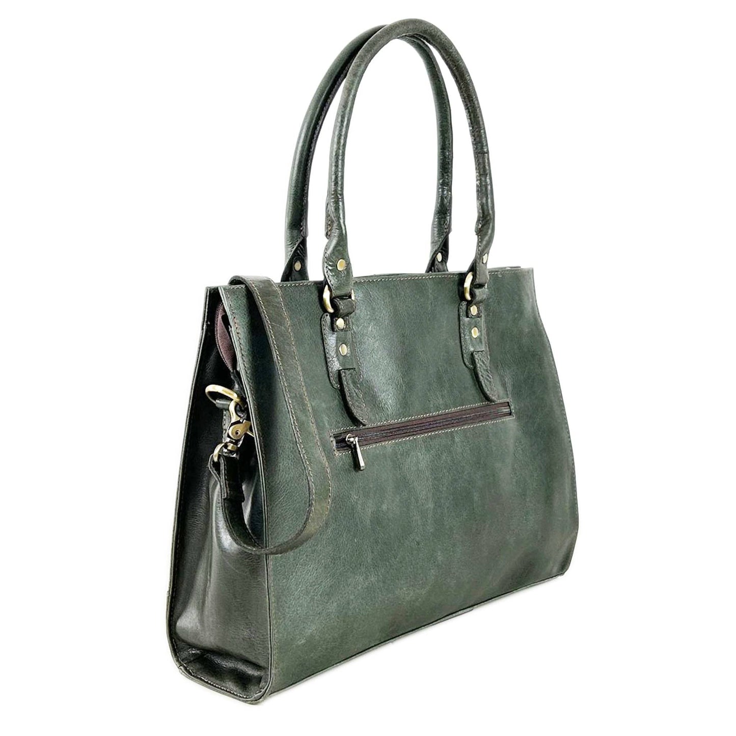 The Signature 17" Bag, Olive Green