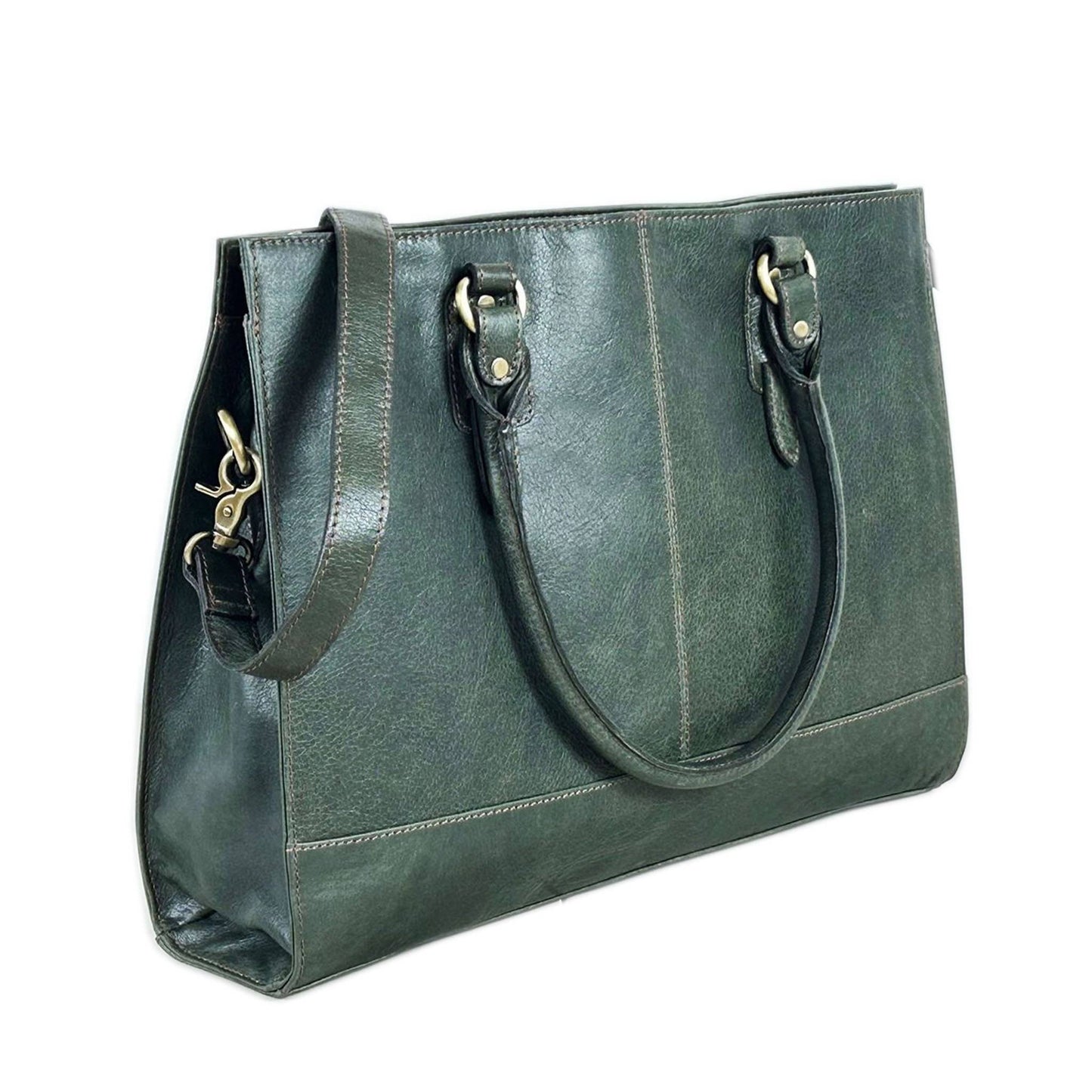 The Signature 17" Bag, Olive Green