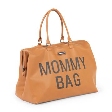 MOMMY BAG LEATHERLOOK BROWN
