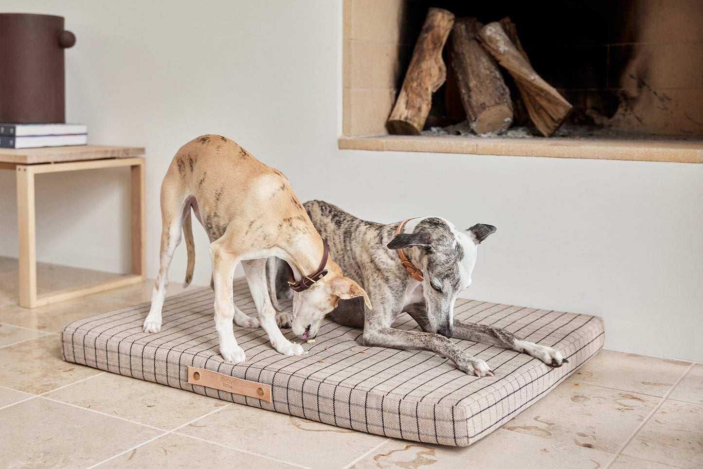 Milo Grid Dog Cushion - Large