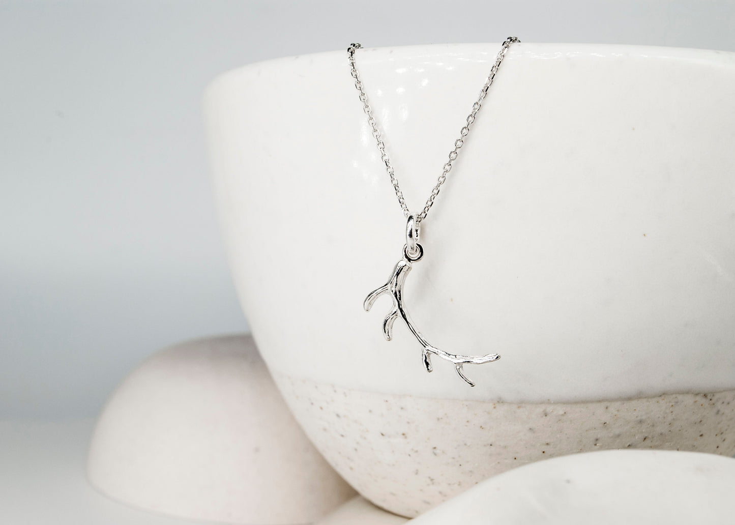 Mini Elk Antler Necklace