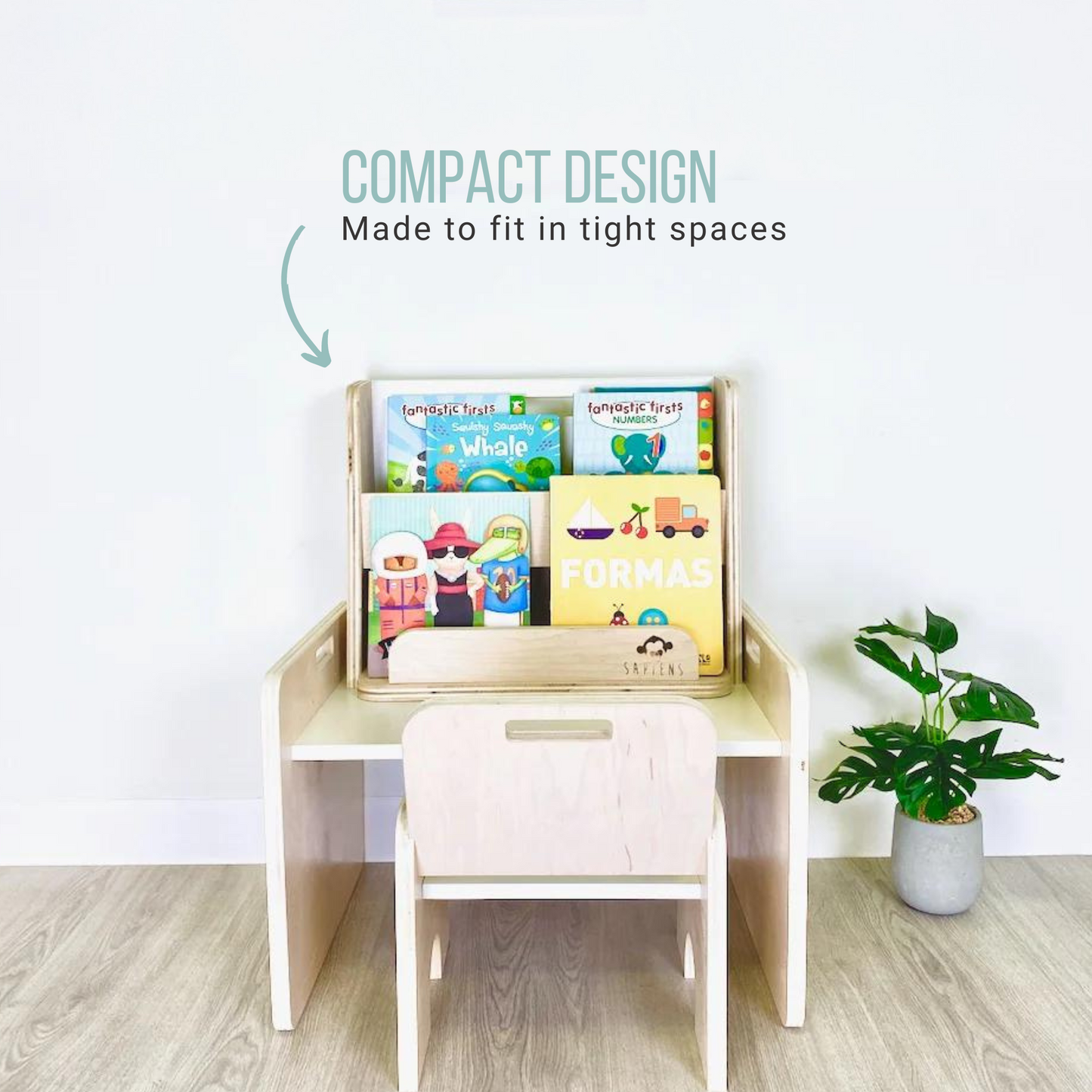 PAPAYA SET - Weaning Montessori Table and Chair Adjustable Height